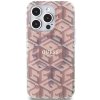 Guess GUHMP15LHGCUSTGP iPhone 15 Pro 6.1 różowy/pink hardcase IML GCube MagSafe